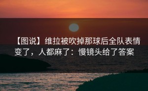 【图说】维拉被吹掉那球后全队表情变了，人都麻了：慢镜头给了答案
